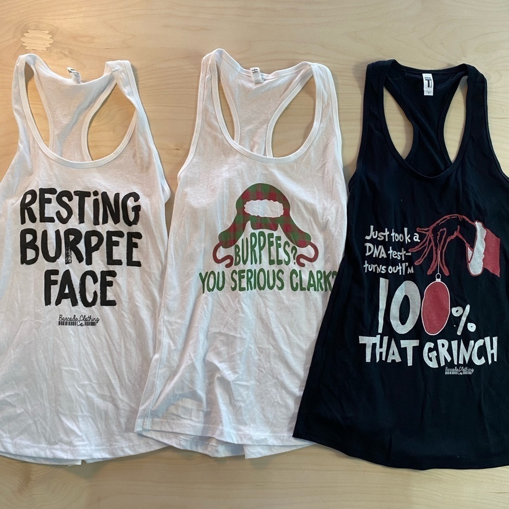Lot of 3 Tank Tops size Small (ED)